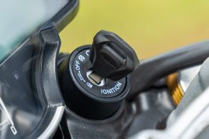 Ignition View of Scrambler 400 XC