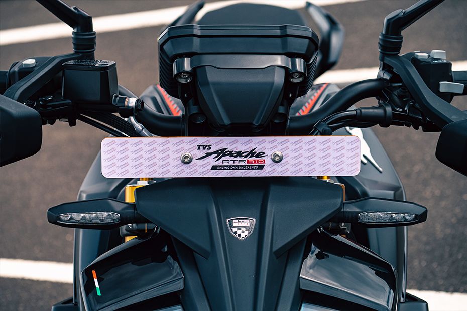 Number Plate of Apache RTR 310