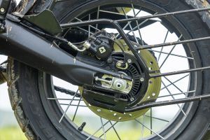 Rear Brake of Scrambler 400 XC