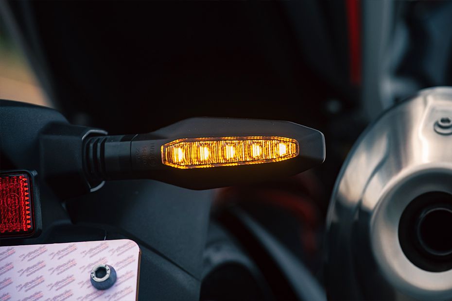 Rear Indicator View of Apache RTR 310