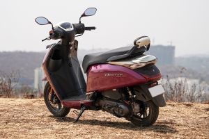 Rear Left View of Destini 125