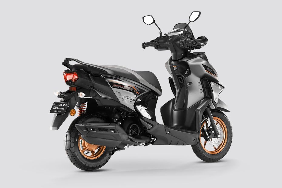 Rear Right View of RayZR 125 Fi Hybrid