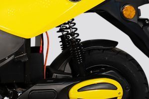 Rear Suspension View of Cyclone Sway