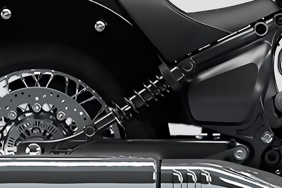 Rear Suspension View of Scout Classic