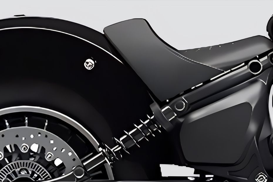 Rear Suspension View of Scout Sixty Limited