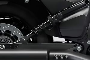 Rear Suspension View of Scout Bobber