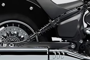 Rear Suspension View of Scout Sixty Bobber