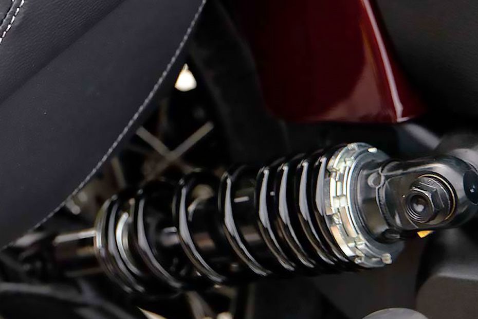 Rear Suspension View of Super Scout