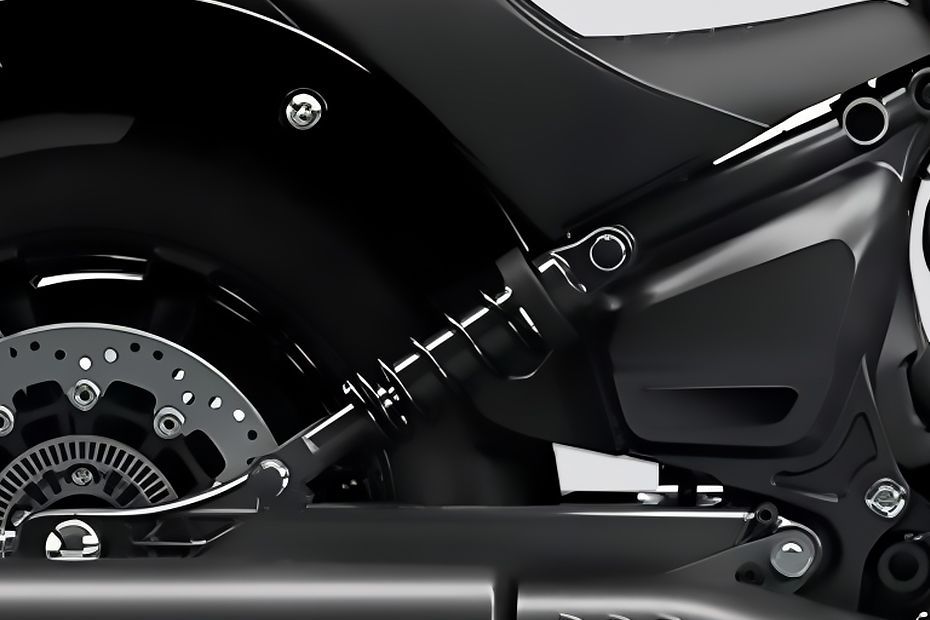Rear Suspension View of Sport Scout