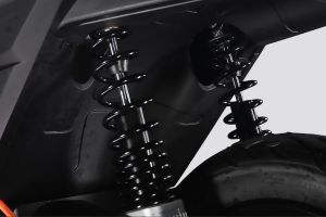 Rear Suspension View of Knight Plus