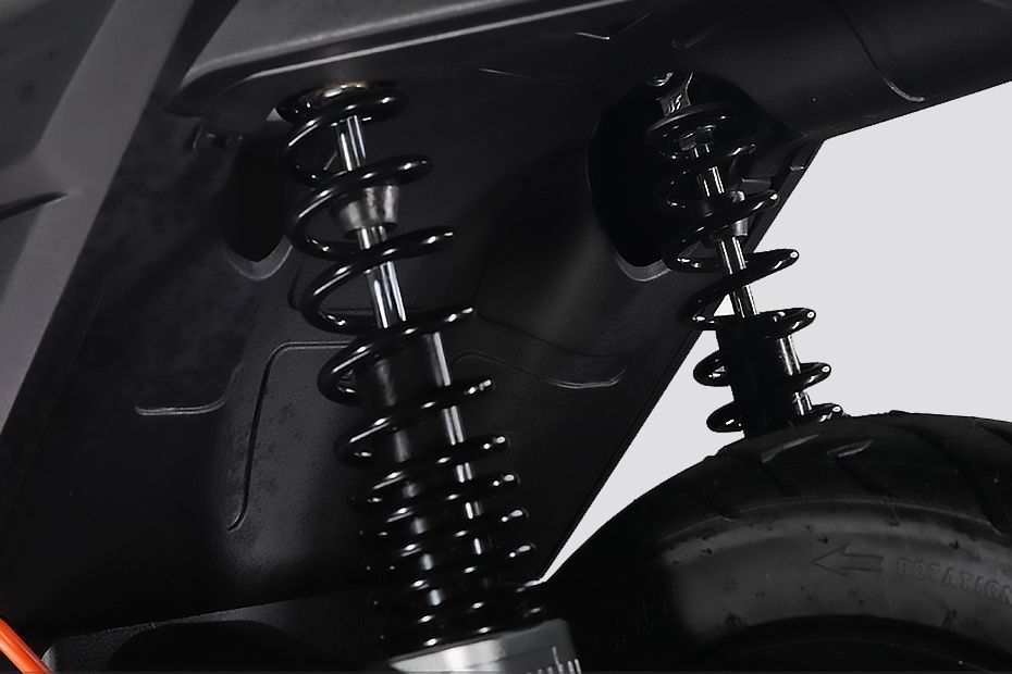 Rear Suspension View of Knight Plus