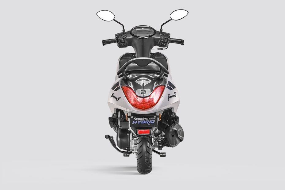 Rear View of Fascino 125 Fi Hybrid