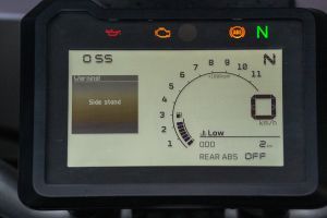 Speedometer of 160 Duke