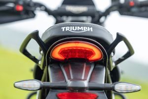 Tail Light of Scrambler 400 XC