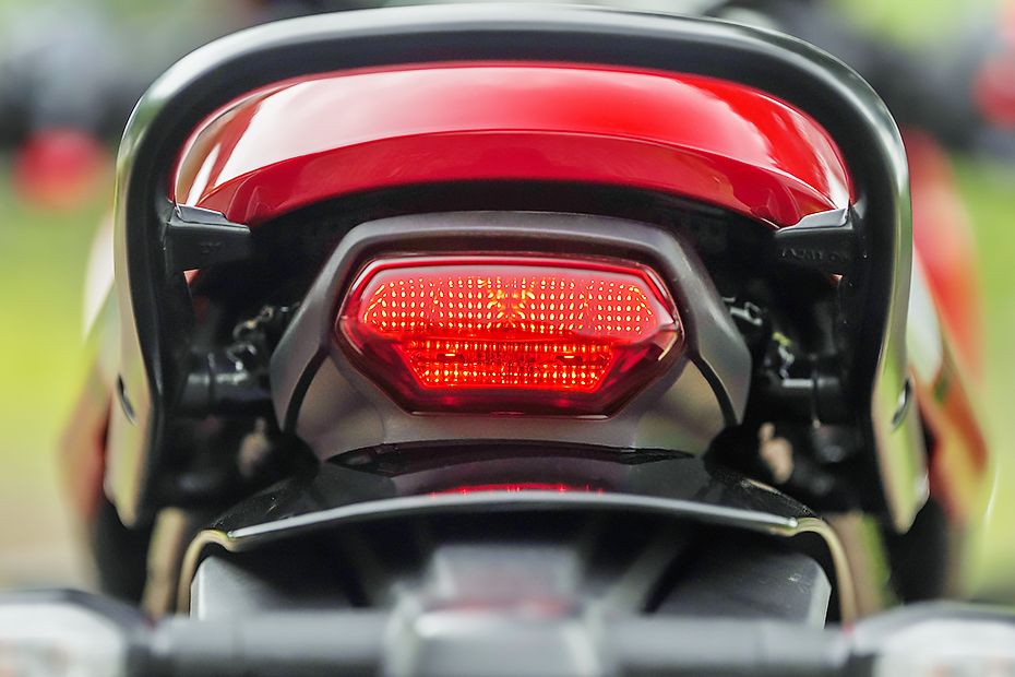 Tail Light of Thruxton 400