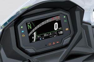 Console View of Ninja 650