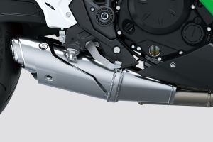 Exhaust View of Ninja 650