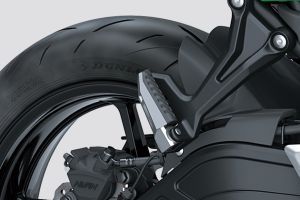 Foot Rest View of Ninja 650