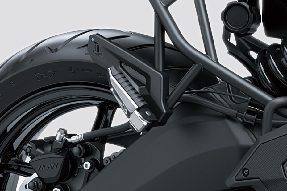 Foot Rest View of Versys 650