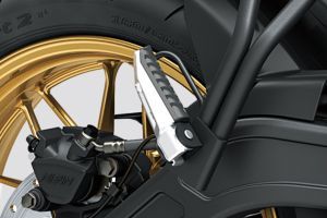 Foot Rest View of Z650RS