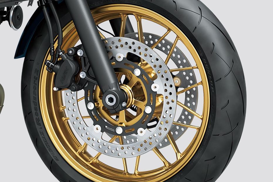 Front Brake View of Z650RS