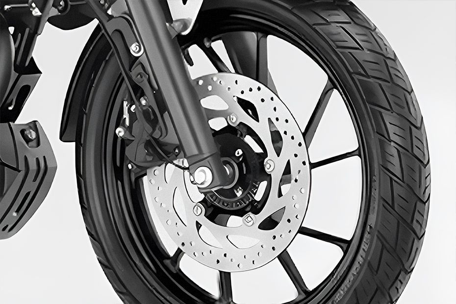 Front Brake View of FZ X
