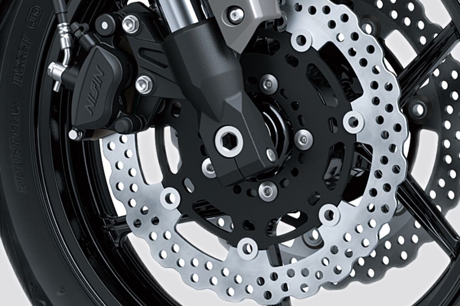 Front Brake View of Versys 650