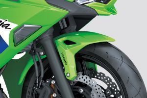 Front Mudguard & Suspension of Ninja 650