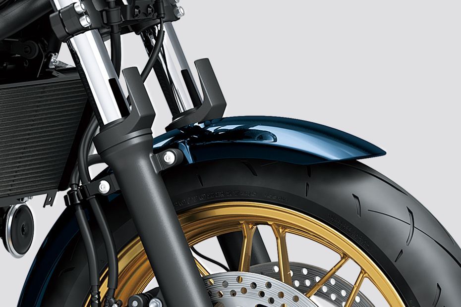 Front Mudguard & Suspension of Z650RS
