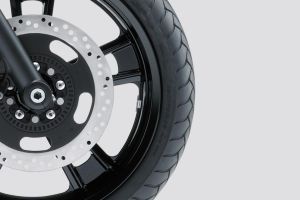 Front Tyre View of Vulcan S