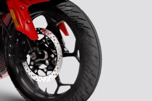 Front Tyre View of Ferrato Disruptor