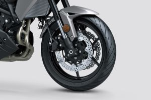 Front Tyre View of Versys 650