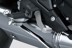 Gear Lever View of Ninja 650
