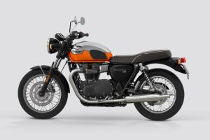 Left Side View of Bonneville T100