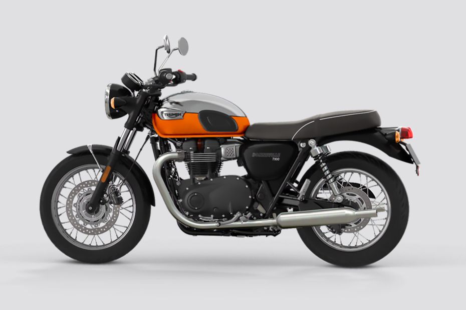 Left Side View of Bonneville T100