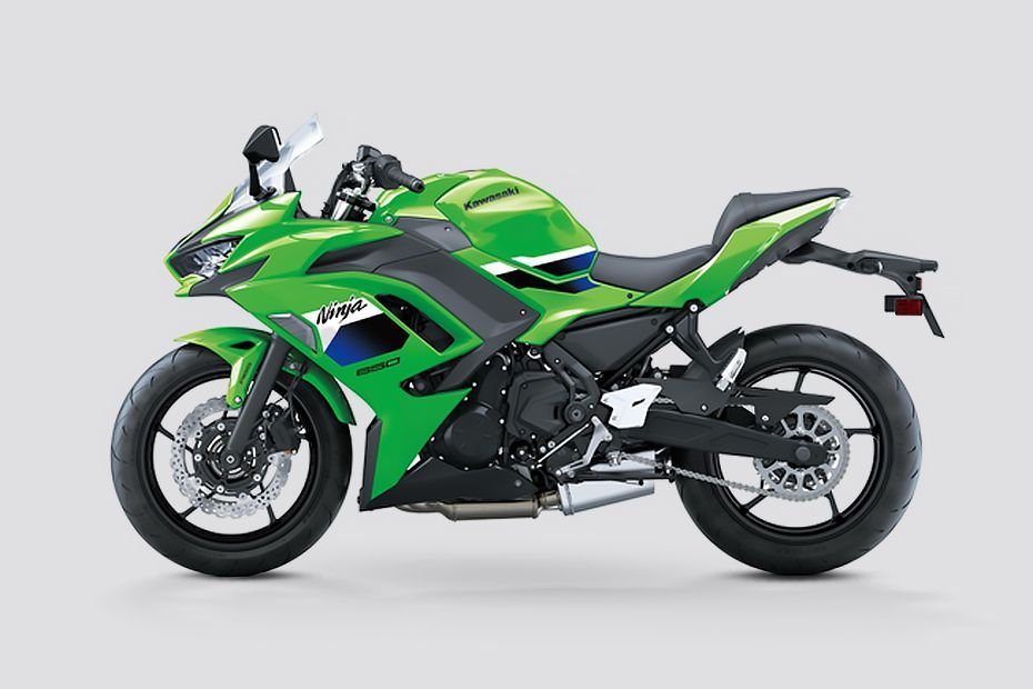 Left Side View of Ninja 650