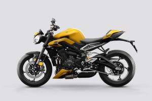 Left Side View of Street Triple 765