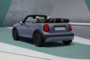 Rear 3/4 left Image of Cooper Convertible