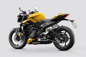 Rear Left View of Street Triple 765