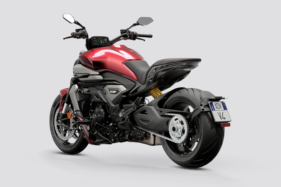 Rear Left View of XDiavel V4