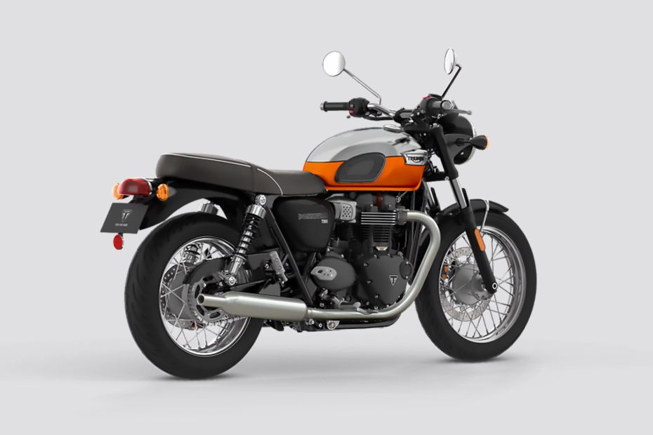 Rear Right View of Bonneville T100