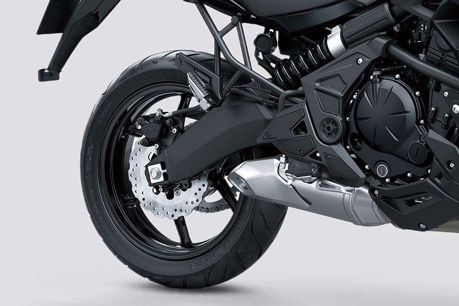 Rear Tyre View of Versys 650