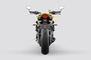 Rear View of Street Triple 765