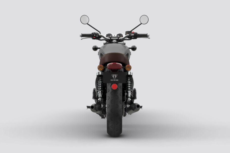 Rear View of Bonneville T120