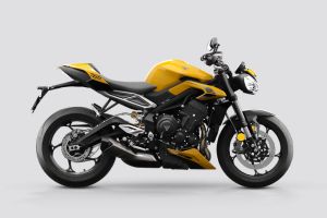 Right Side View of Street Triple 765