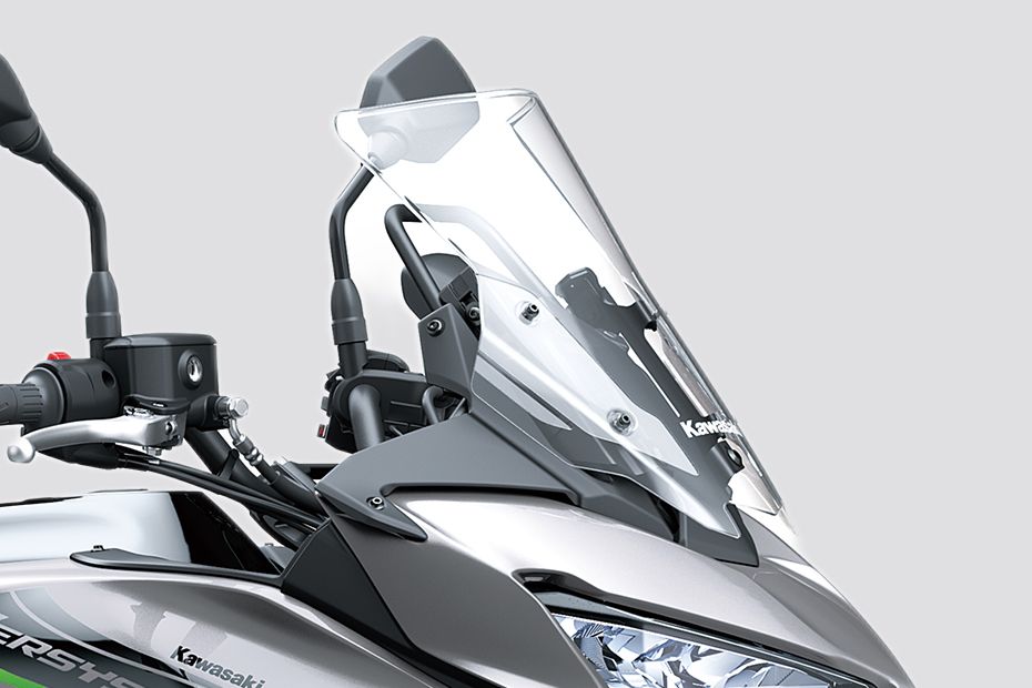 Windshield View of Versys 650