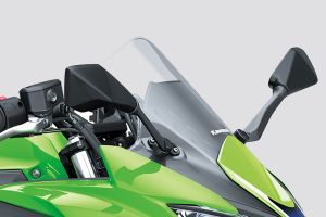 Windshield View of Ninja 650