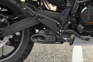 Exhaust View of 2025 250 Adventure