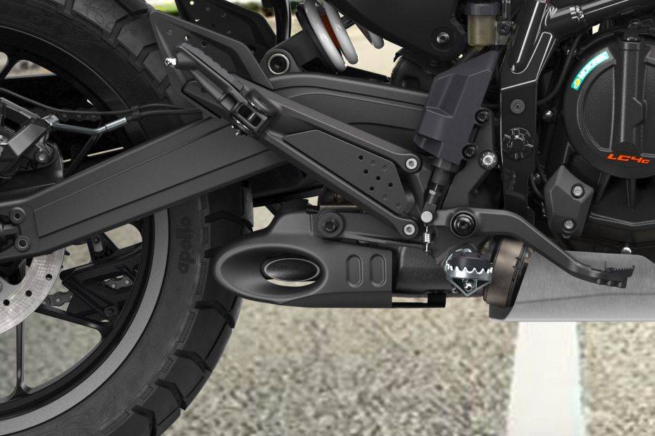 Exhaust View of 2025 250 Adventure