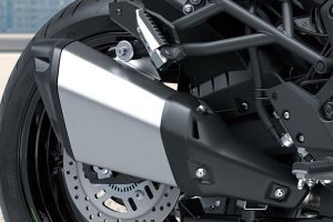 Exhaust View of Versys 1100